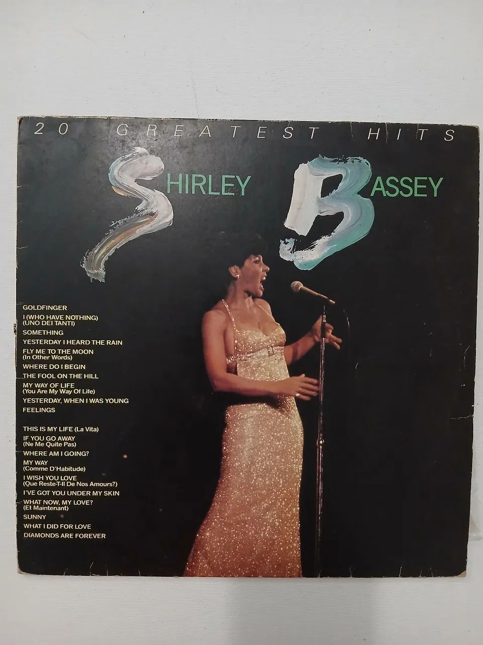 Lp Shirley Bassey 20 greatest hits usado 