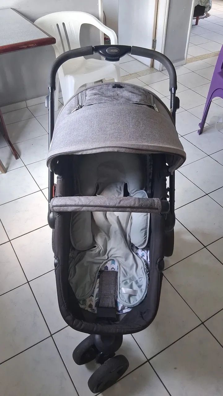 Carrinho de bb + bebê conforto  - Foto 3