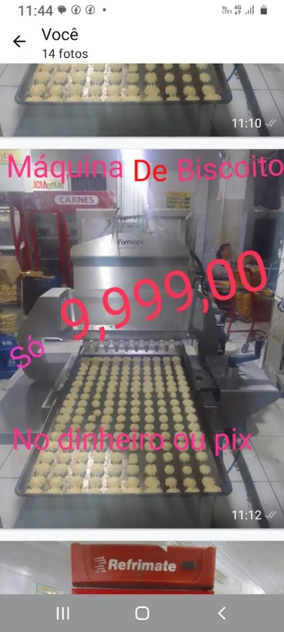 Maquina de fazer biscoito (pingadeiras) - Foto 2