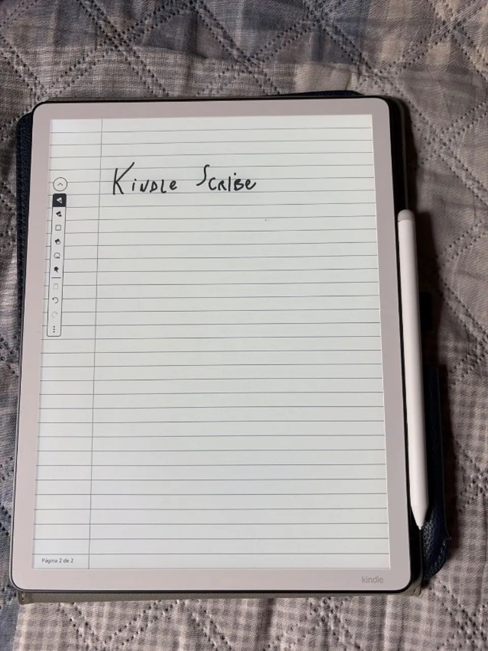 Kindle Scribe 3ª Geração 32GB + Premium Pen + Capa - Foto 3