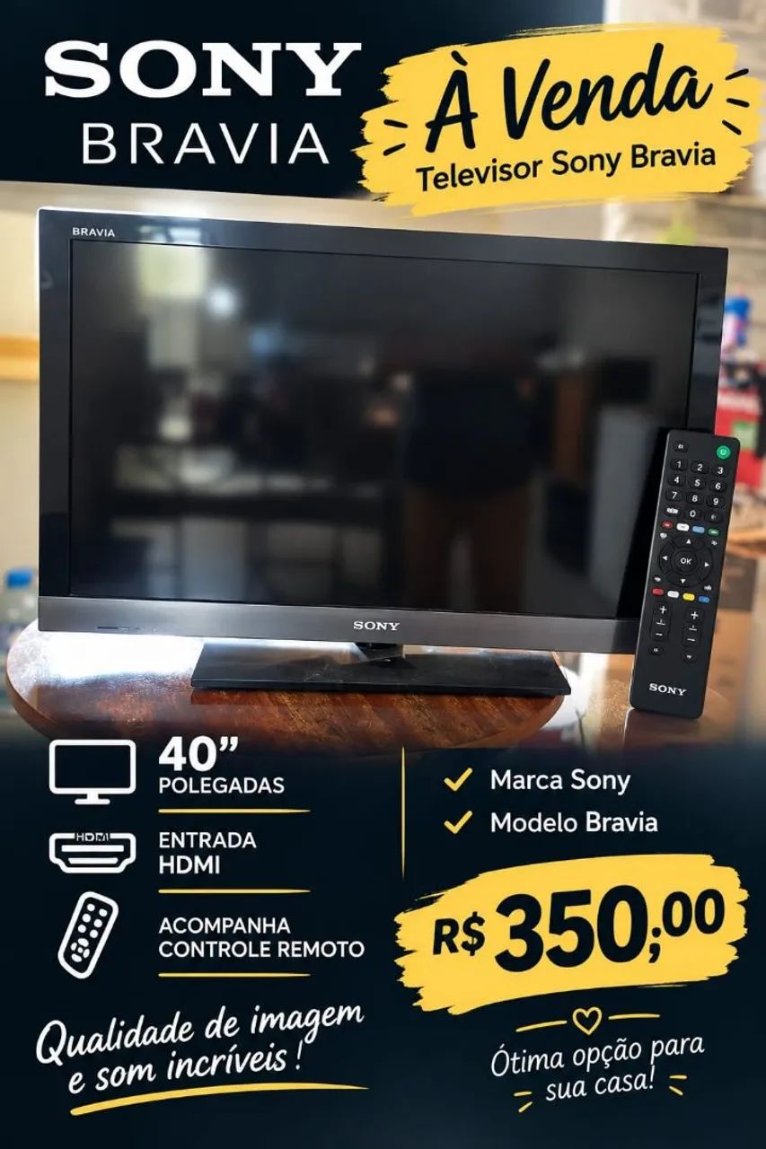 Tv Sony 40' Bravia