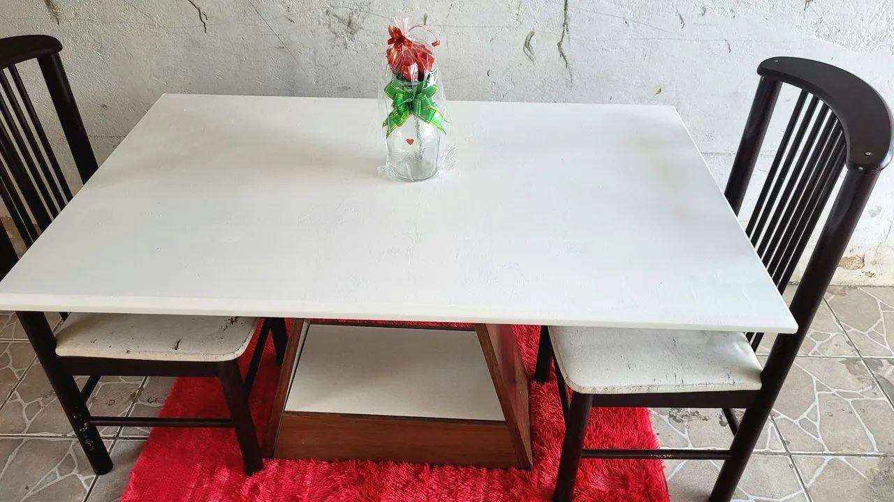 Mesa com 2 cadeiras - Foto 2