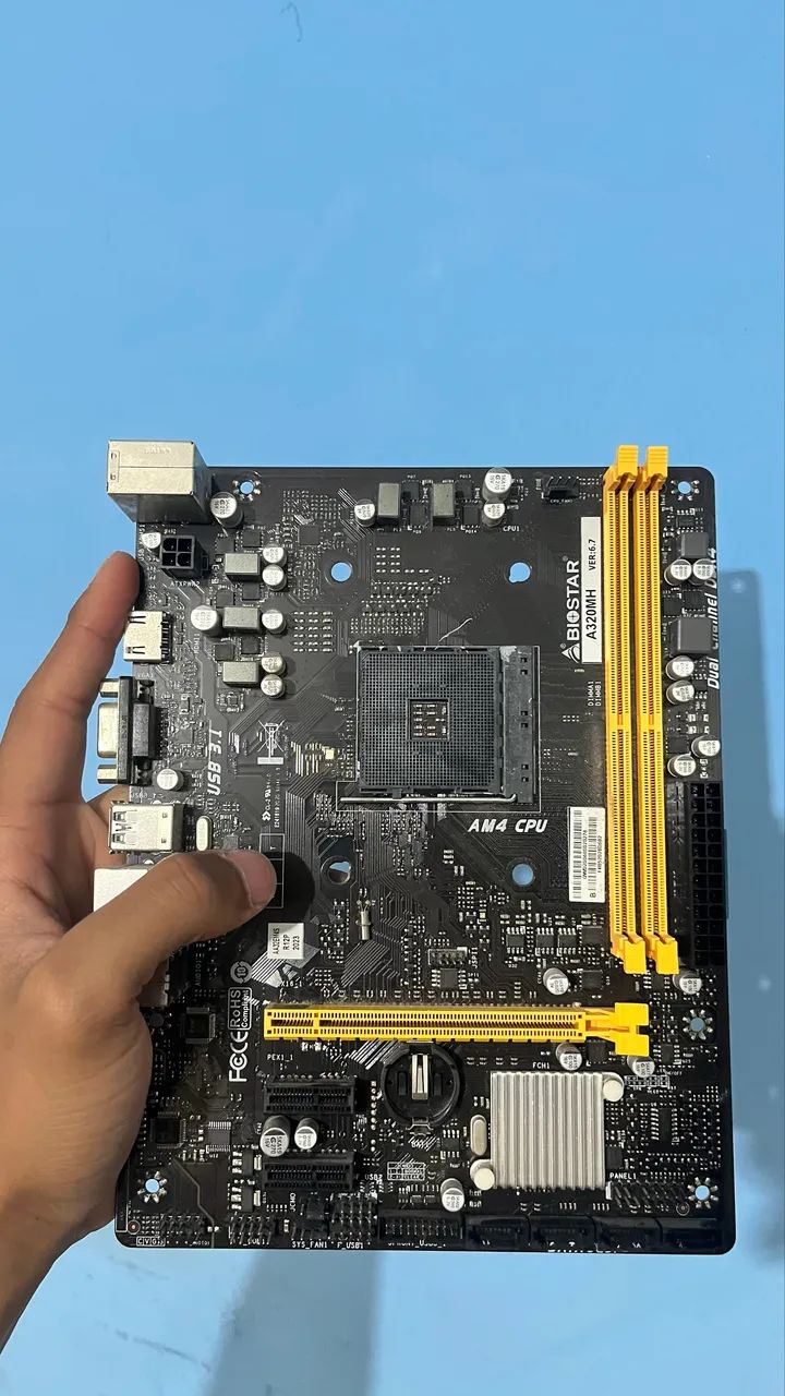 Placa Mãe A320M Biostar - Foto 3