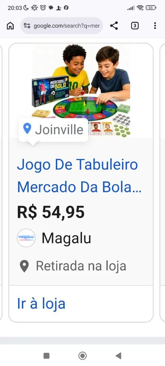 Jogo Tabuleiro Mercado da Bola - Foto 2