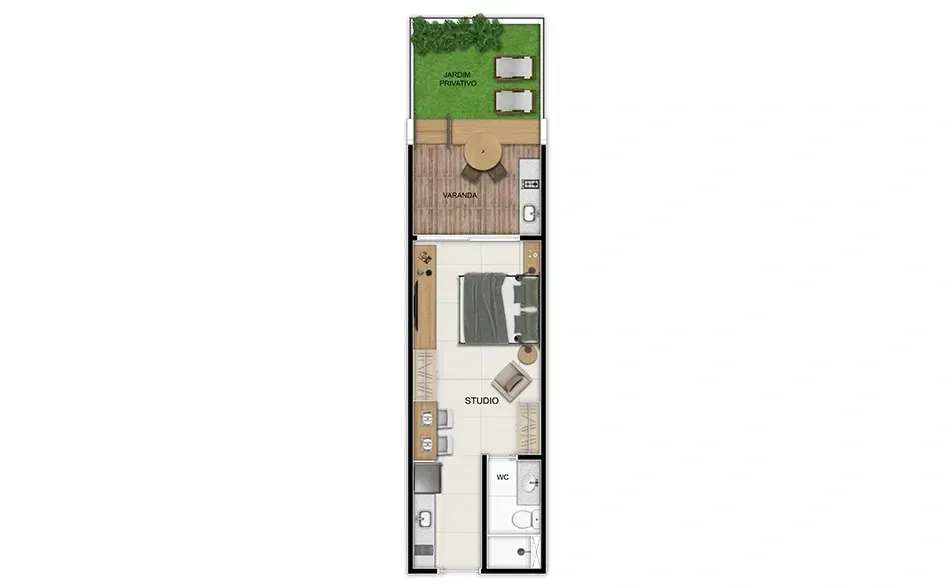 PLANTA 32m²