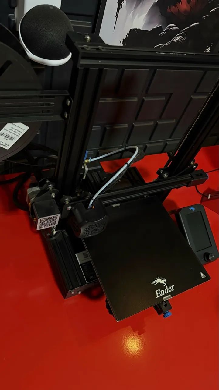 Impressora 3D Ender 3 v2 + Upgrade - Foto 3