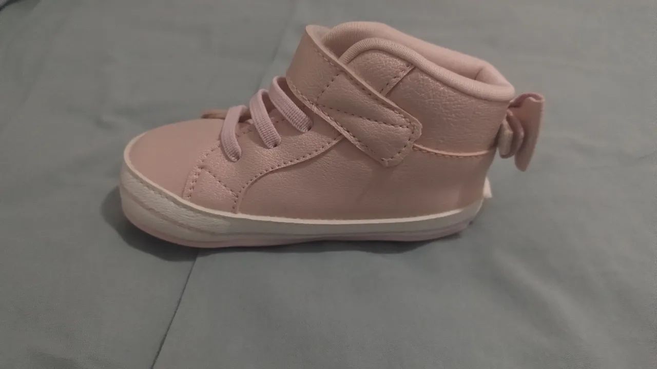 Lindo tênis infantil Rosa.  - Foto 4