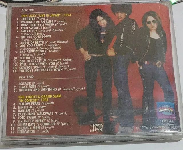 Thin Lizzy - Live In Japan 1994 - A Tribute To Phil Lynott By Thin