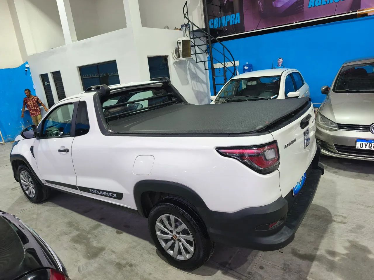 Fiat Strada Endurance 1.4 Flex 8V CS Plus 2023 - Foto 5