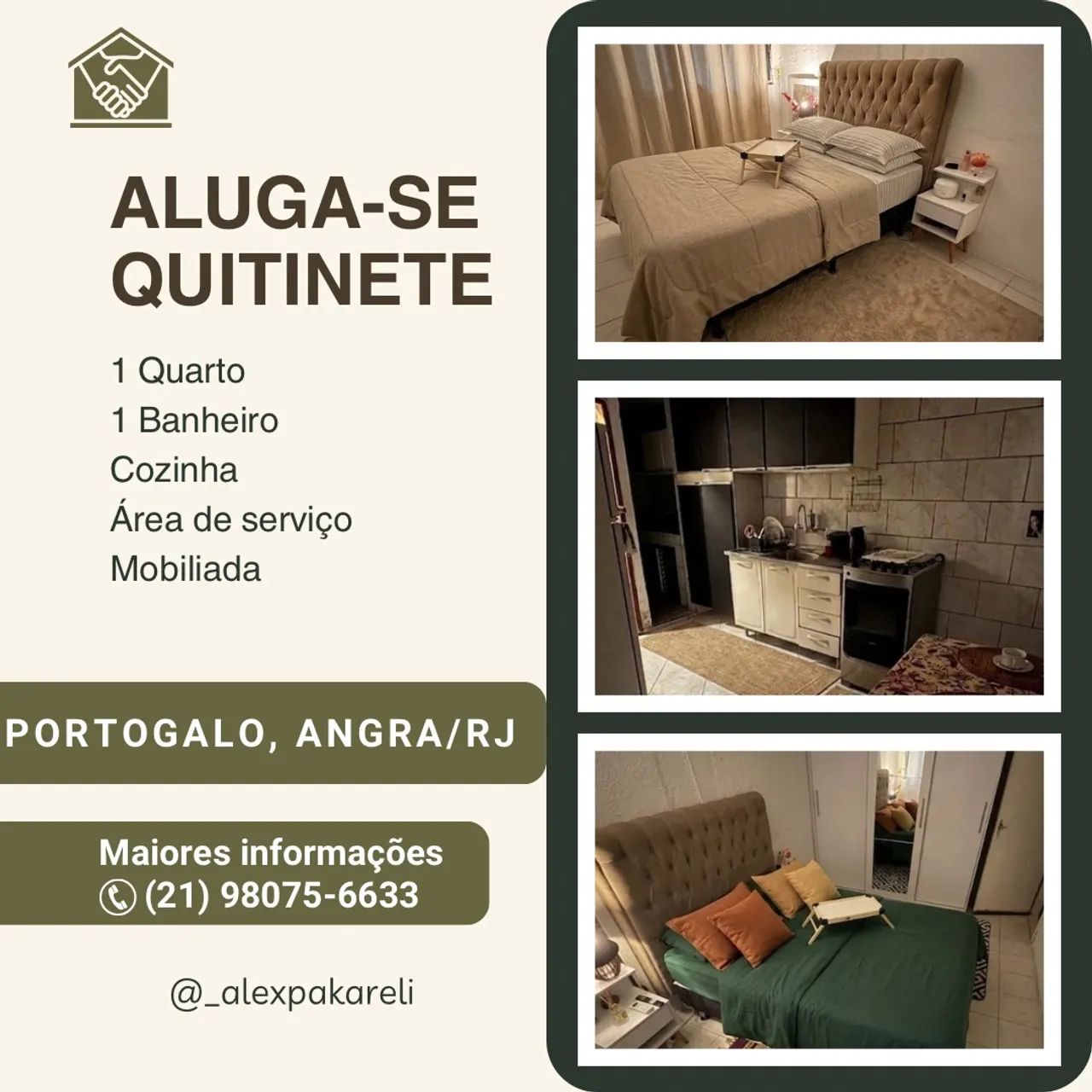 Alugo Kitnet em Angra dos Reis/RJ