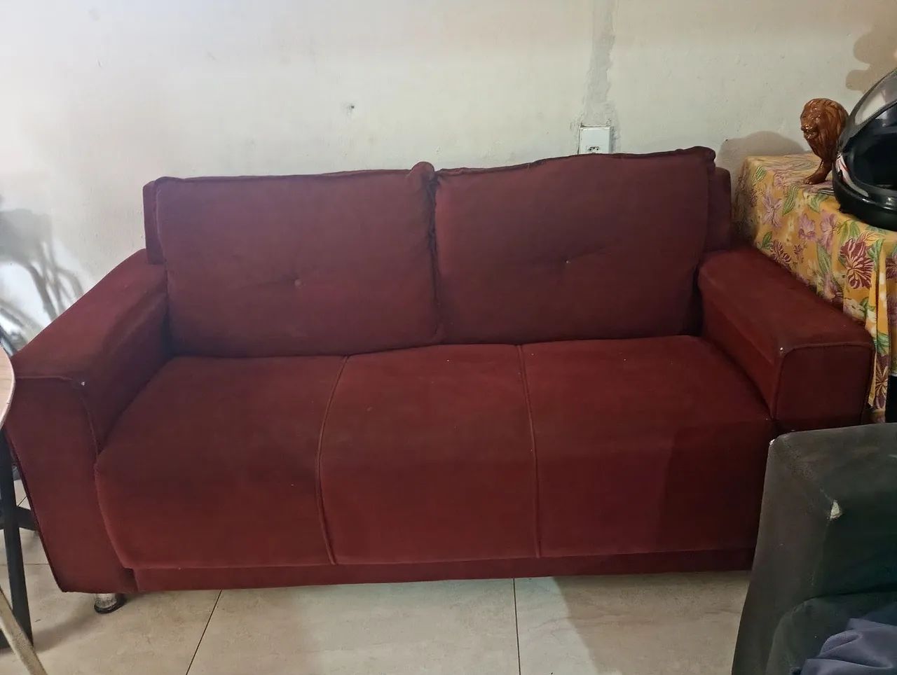 Vendo esses dois sofás bem conservado... - Foto 5