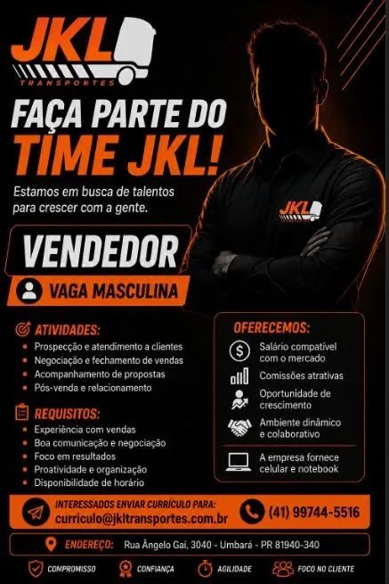 Vaga masculina 