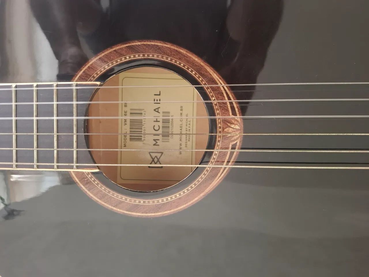 Violão infantol Michael VM16EBK - Foto 4