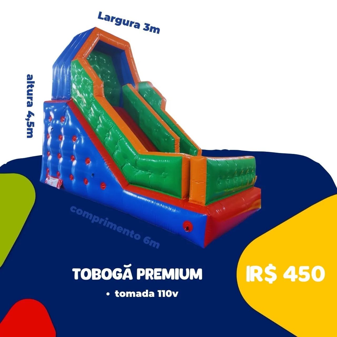 Locação de brinquedos infláveis - Foto 4