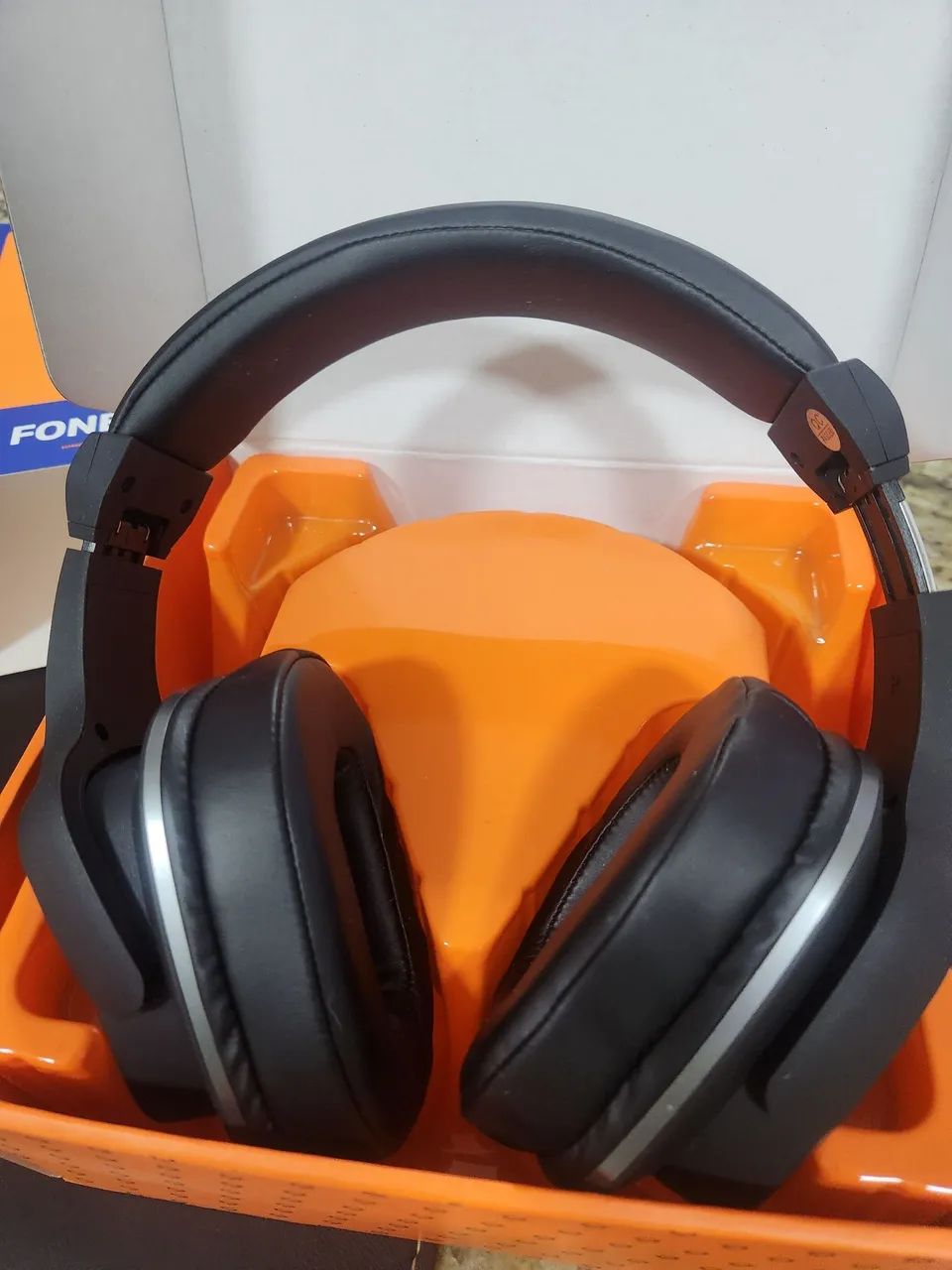  Fone Ouvido headset Basulke, Bluetooth, microfone,Cabo usb - Foto 2