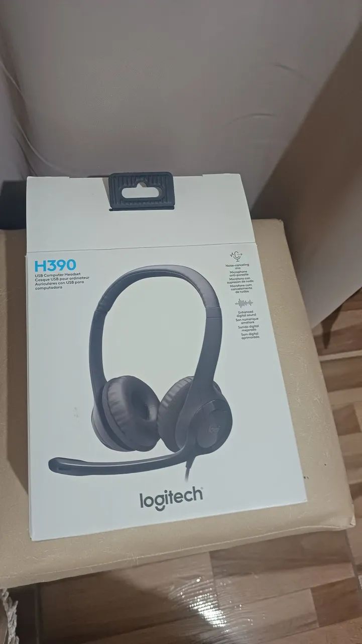 Fone Headset usb logitech - Foto 5