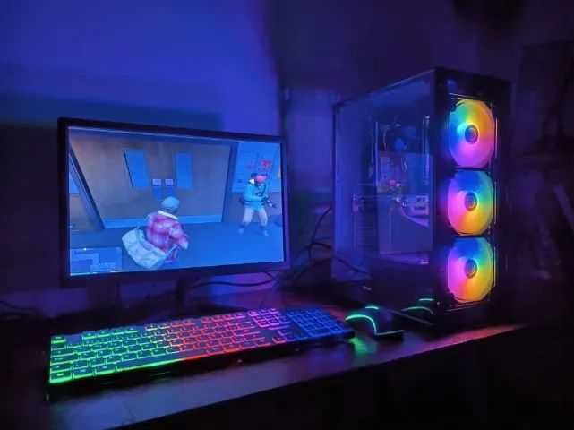 PC Gamer Xeon Completo com 16GB RAM - SSD - Jogos e muito mais
