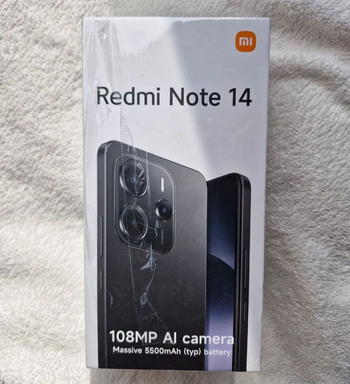 Redmi Note 14 novo na caixa 