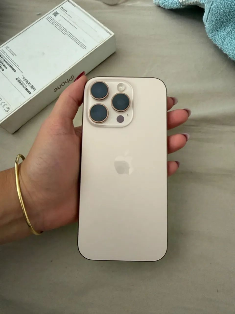 iPhone 16 pro 128 gb - Desert titanium  - Foto 5