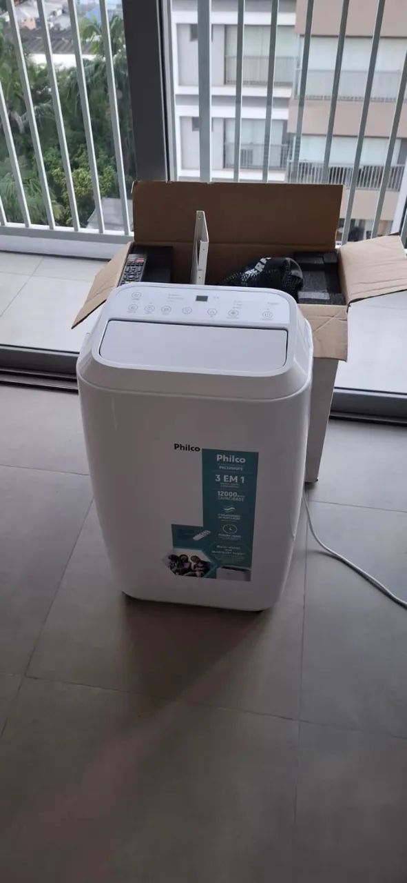 Ar Condicionado Portátil Philco 12.000BTUs 127v - Foto 4