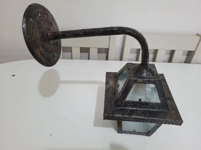 Antigo Lustre Arandela de Parede dos Anos 90 - Foto 2