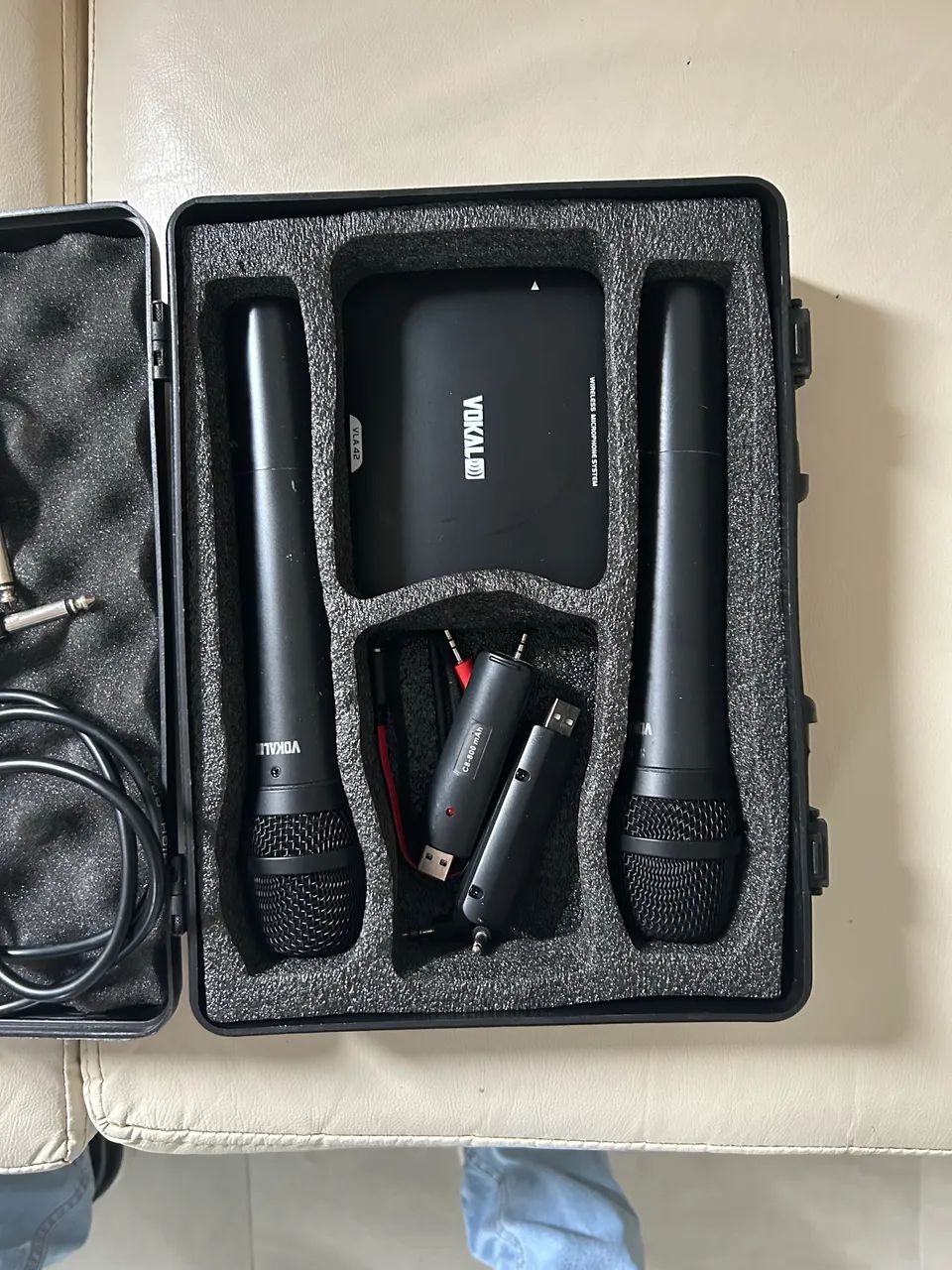 Microfones Sem Fios Vokal VLA-42 - Foto 2