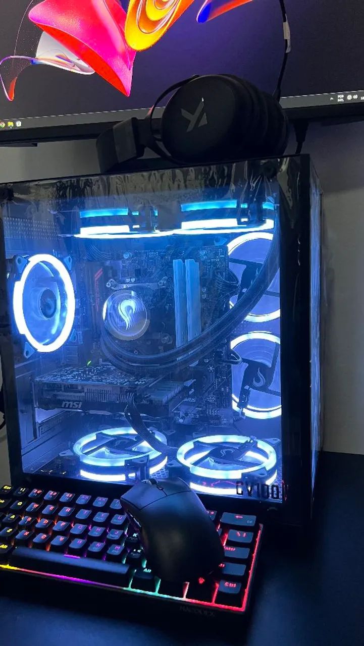 PC Gamer i5 GTX 1650 + Monitor e Acessórios