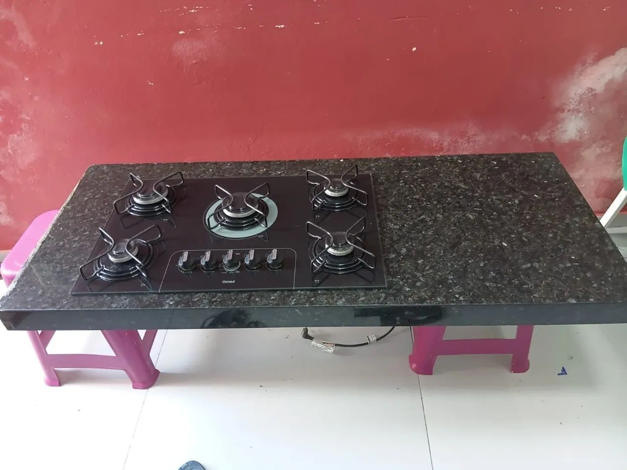 Cooktop com bancada de mármore  - Foto 3