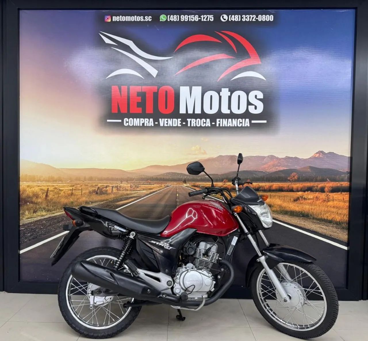 Motos Honda CG 150 Start Flexone em Florianópolis e região, SC