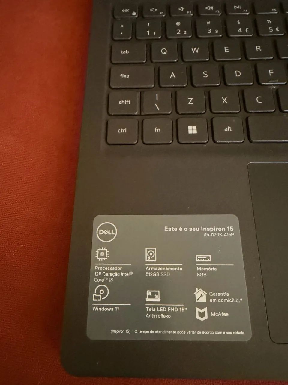VENDO NOTEBOOK DELL INSPIRON 15  - Foto 4
