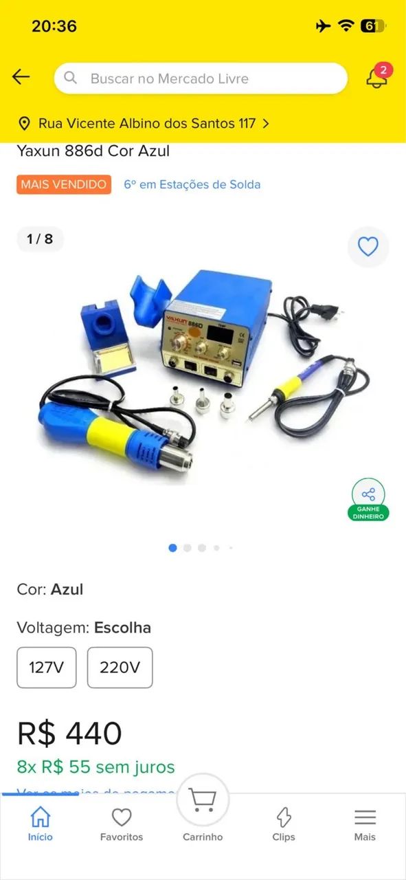 Vendo kit completo para conserto de celular - Foto 2