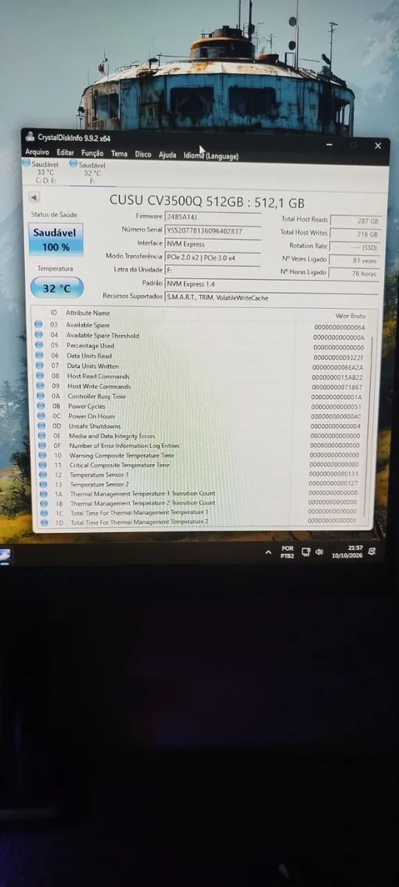 NVME M2 512GB - Foto 2