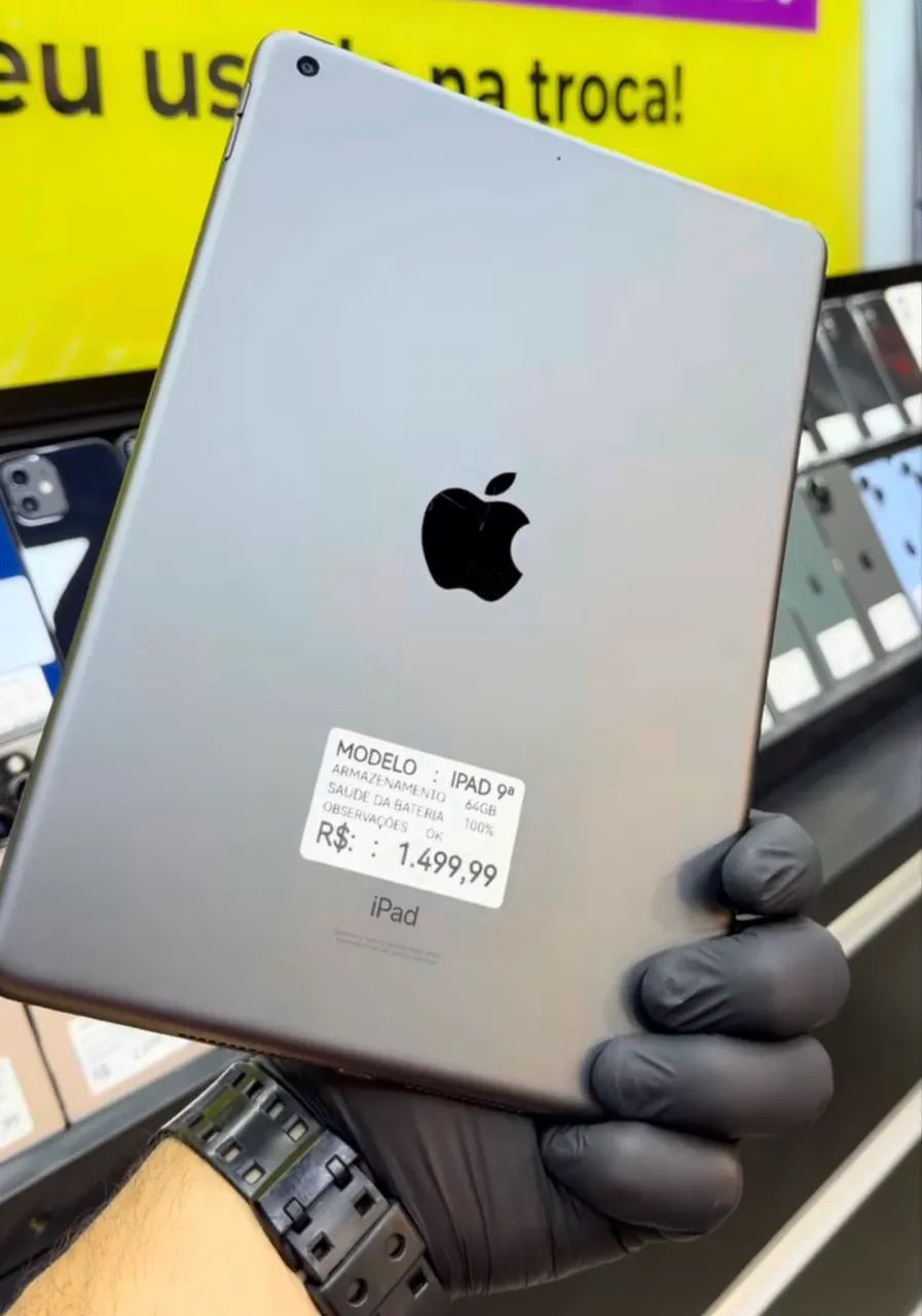 iPad 9ªg- acompanha caneta 