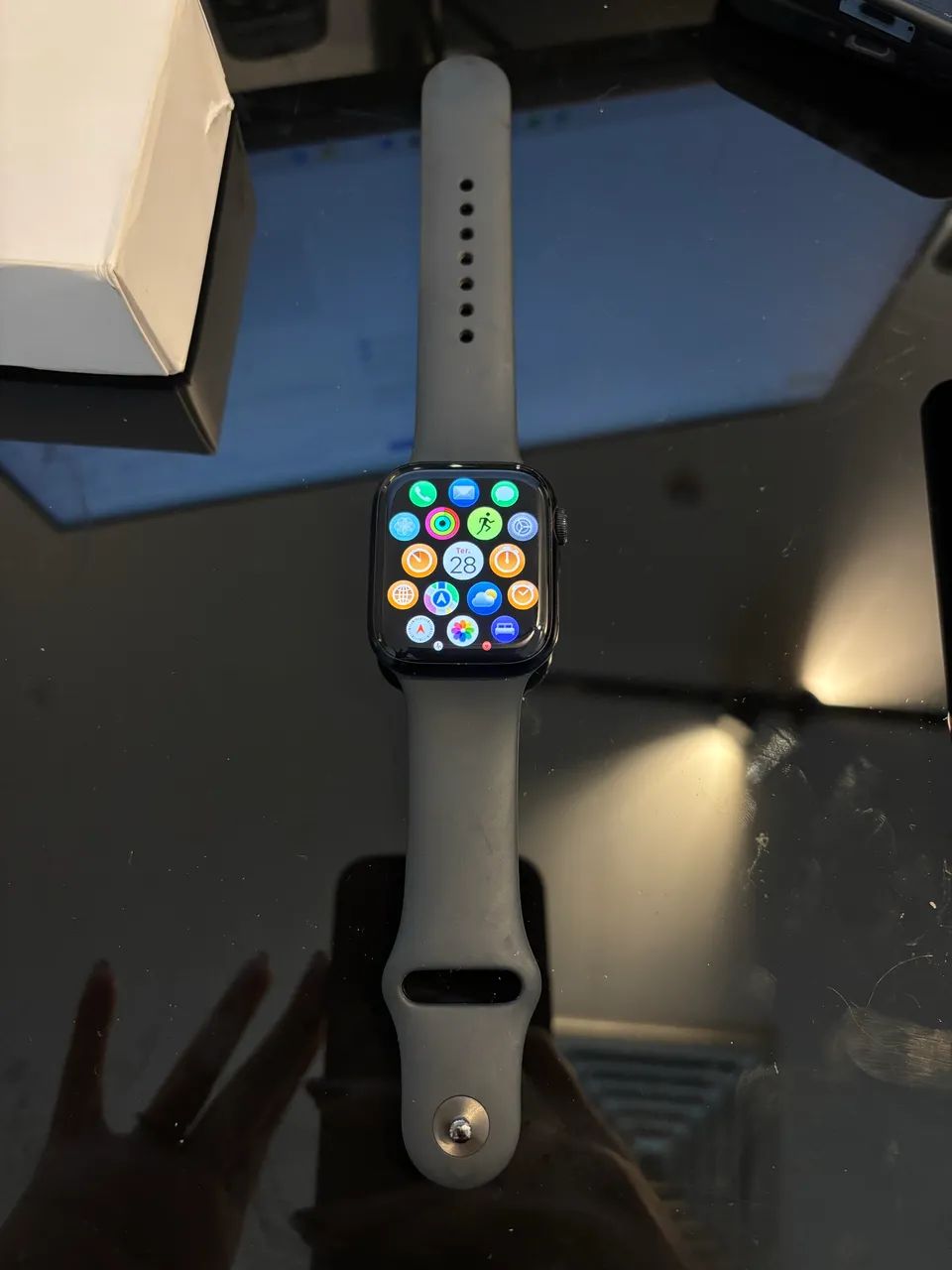 Apple Watch7  6/5購入品 Apple Watch Series 7（GPSモデル）- 45mmグリーンアルミニウムケース