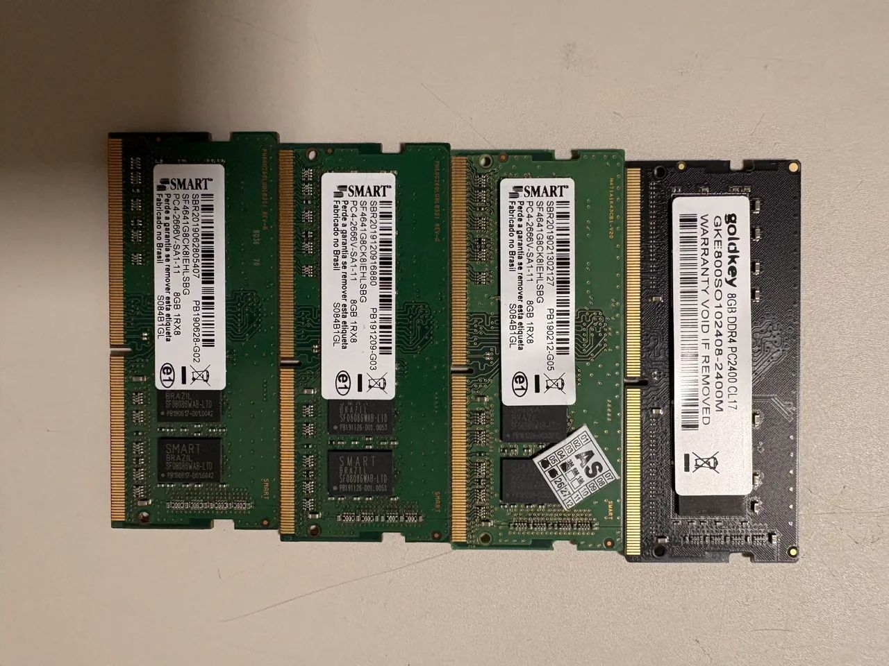 Memória ram 8gb ddr4 not - Foto 2