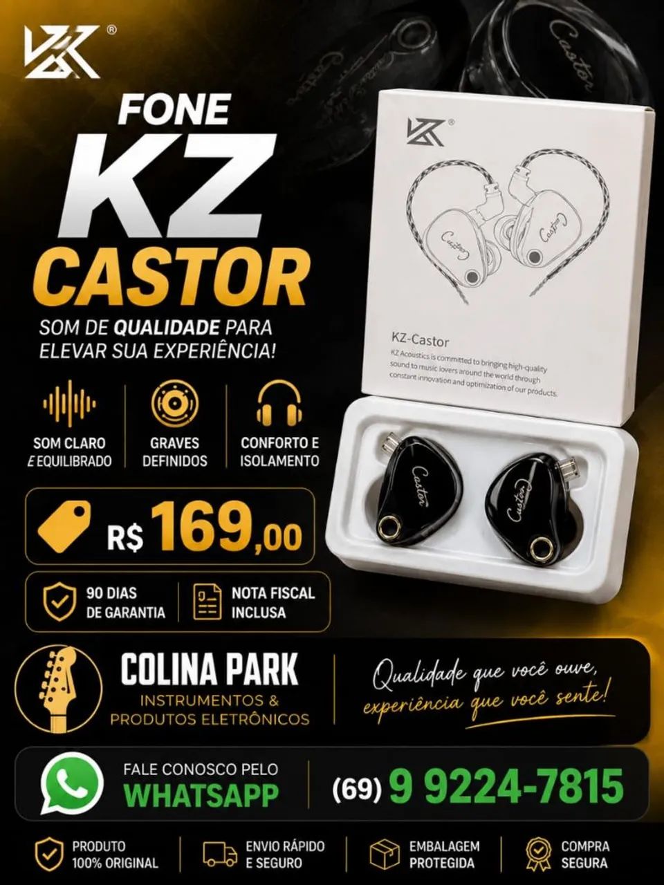 Fone Kz Castor 
