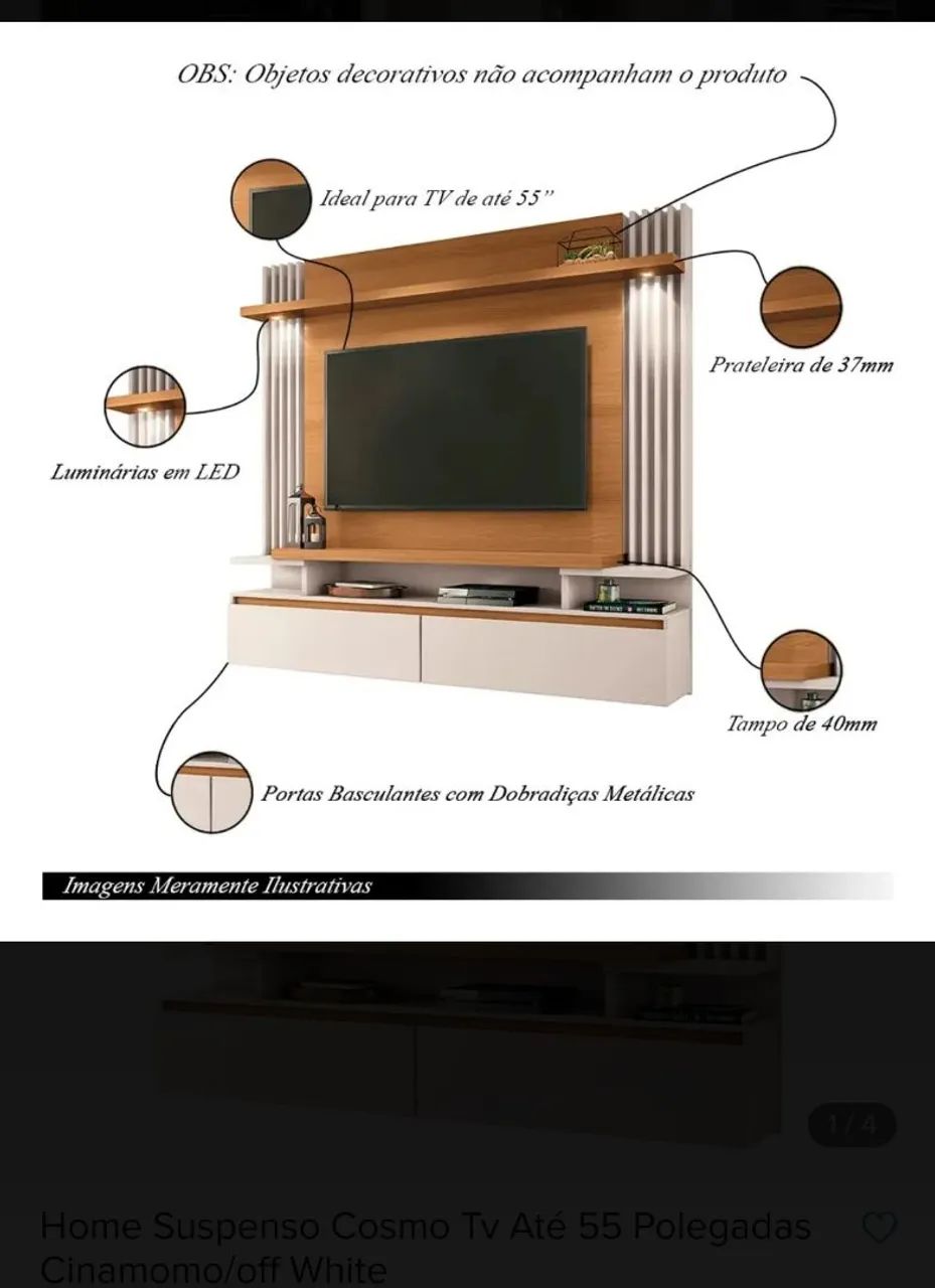Rack com painel470976415096514563