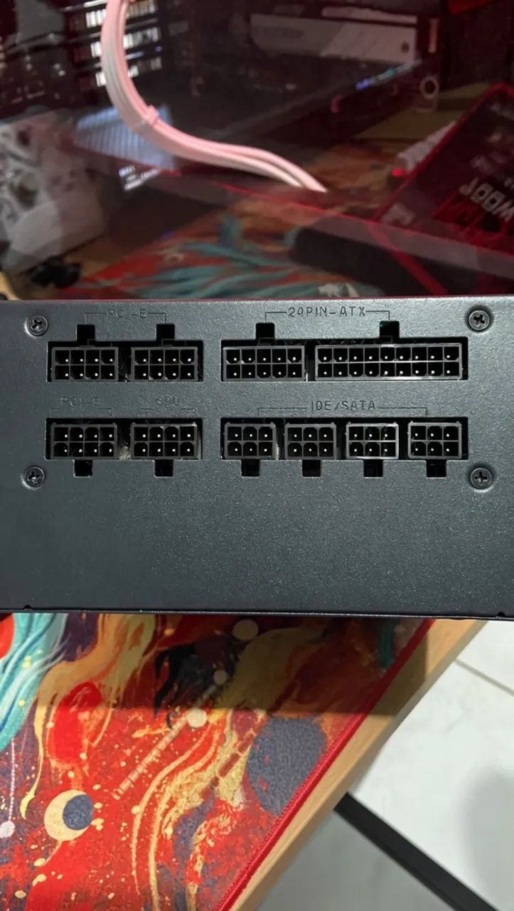 Fonte Redragon RGPS 700W Full Modular 80 Plus Bronze + Cabos NOVOS - Foto 2