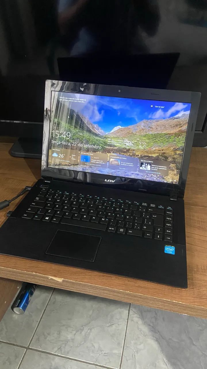 Notebook Lenovo + SSD 240GB + 4GB RAM | Ideal para estudos e trabalho