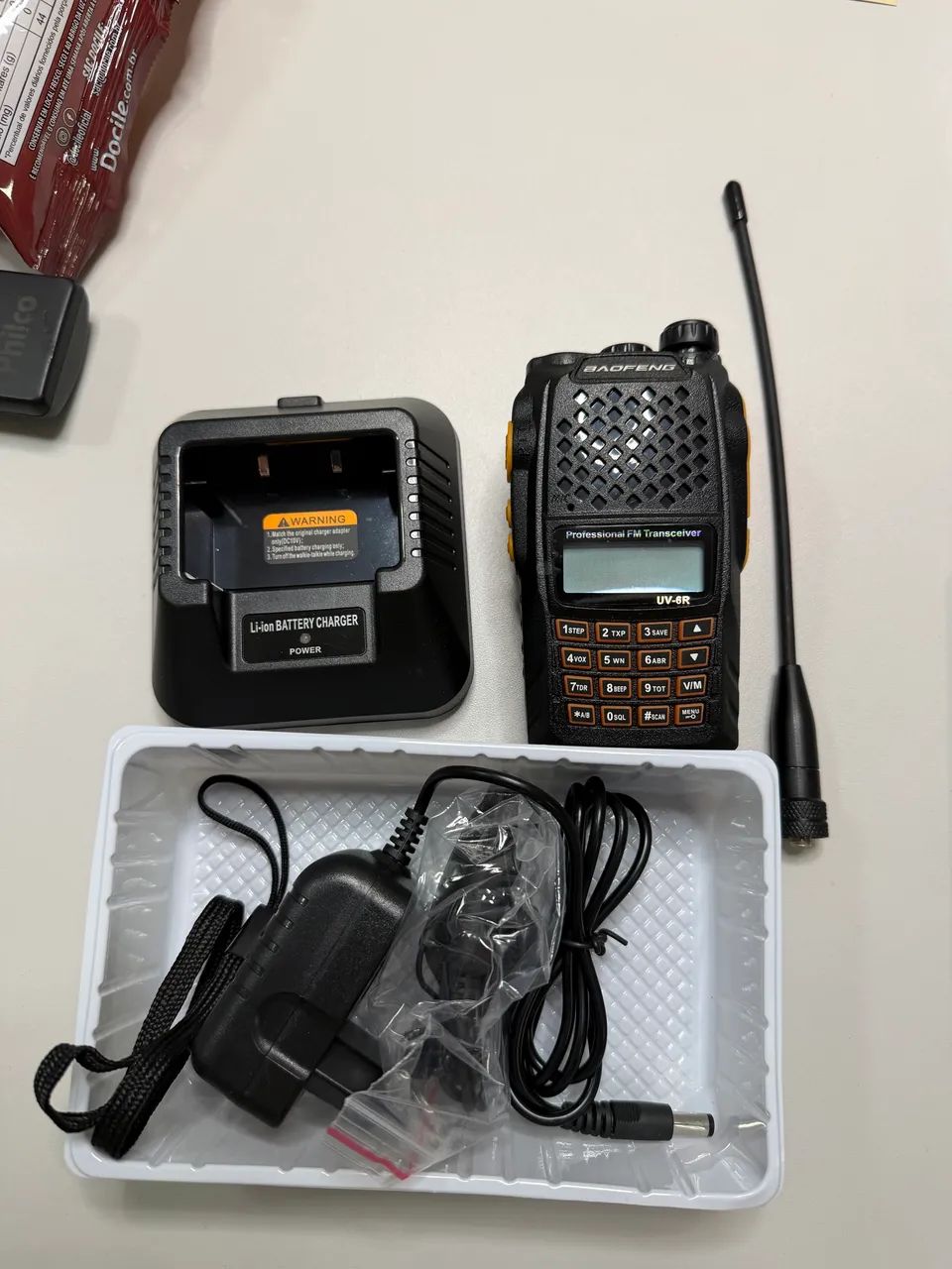 Rádio Baofeng UV-6R - Novo