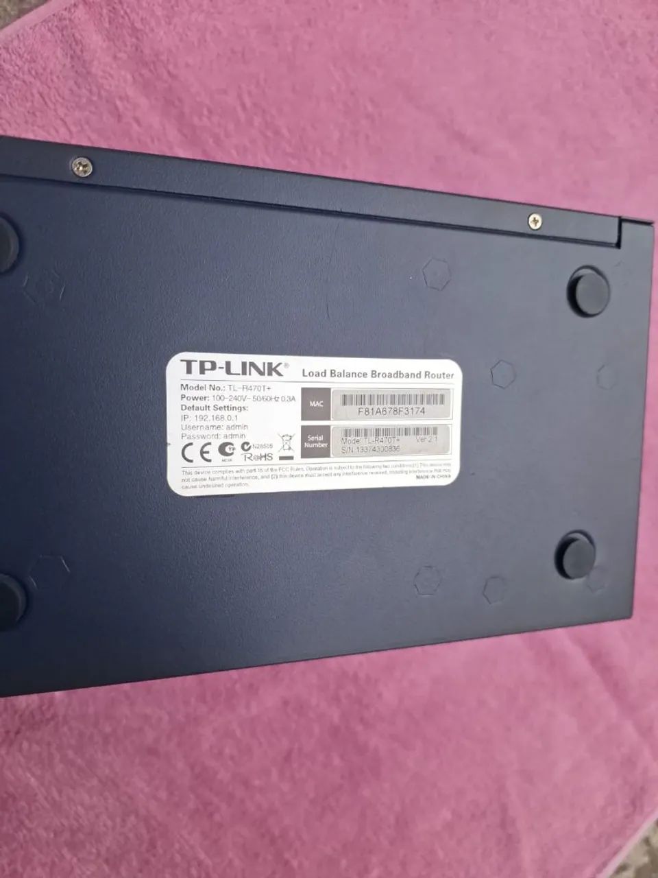 Roteador TP-LINK tl- R470T+ - Foto 2