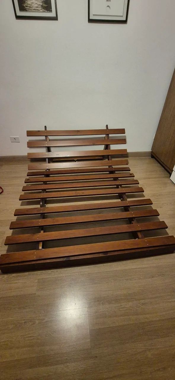 Futon sofá-cama casal modelo Tokio. Perfeito! - Foto 3