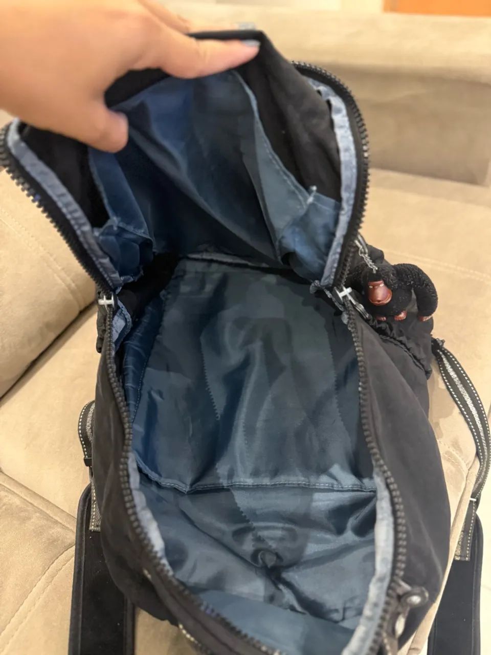 Mochila Kipling preta original  - Foto 5