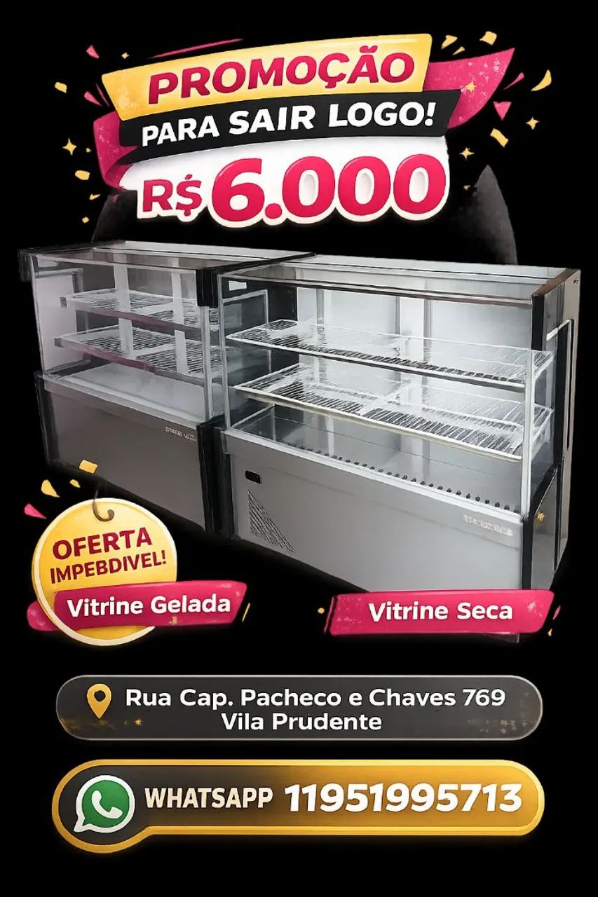 Bacão Vitrine seco e Gelado