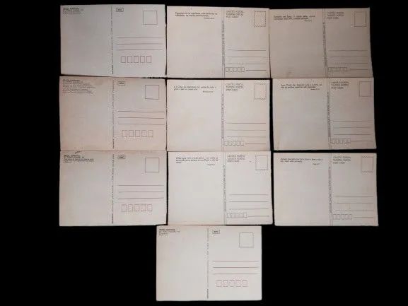 Lote com 10 Cartões Postais Antigos - Cidades do Brasil - Colecionismo - Foto 2