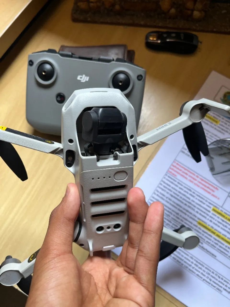 Drone DJI 2 Mini 4K Estado de novo - Foto 4