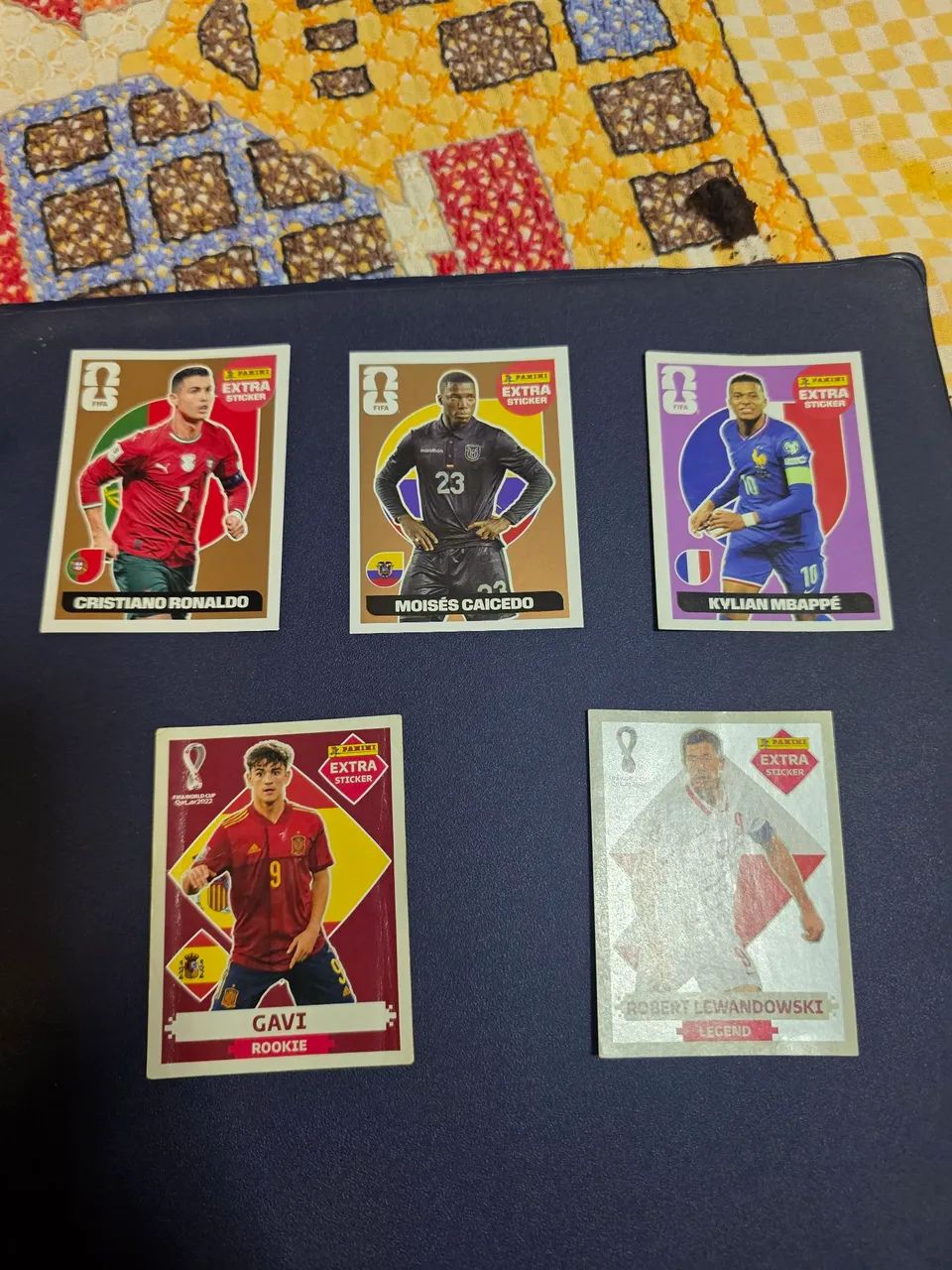 Figurinhas legends da copa do mundo 2026 e 2022 - Foto 6
