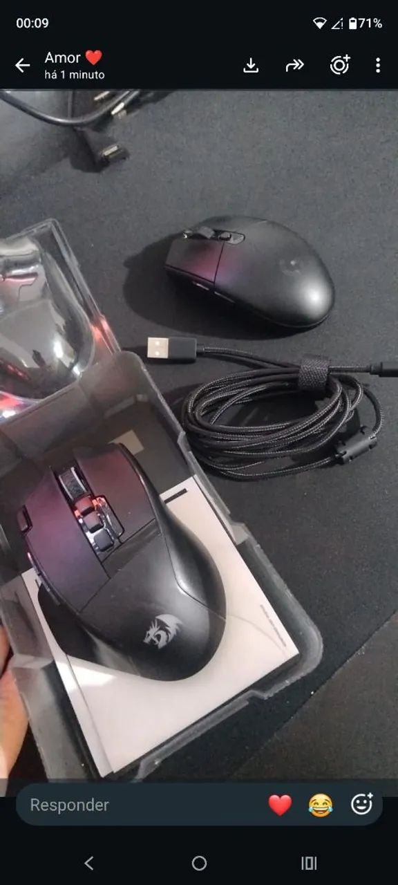 Vendo mouse redragon swain  - Foto 3