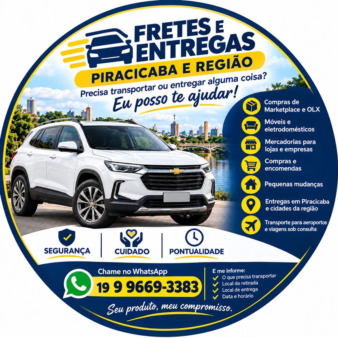 Fretes e Carretos | Piracicaba e Região