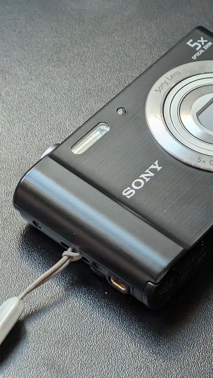 Câmera digital Sony cybershot DSC-w800 20.1mp preta  - Foto 4